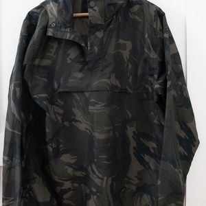 RVCA Men's Camo Jacket - Waterproof Hoodie